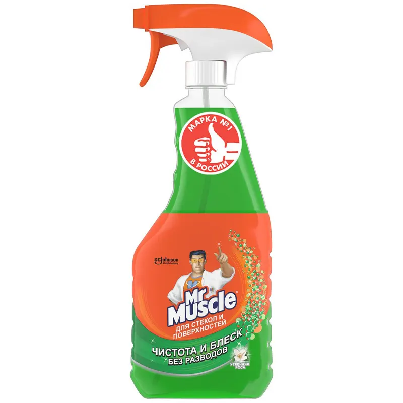 Մաքրող միջոց կերամիկական, պլաստիկ և ապակե մակերևույթների համար, պարունակում է սպիրտ, փոշեցրիչով, 500մլ