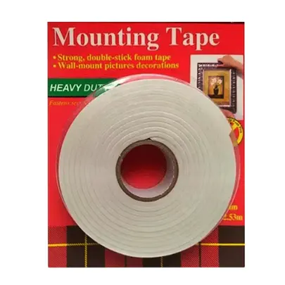 Mounting tape 19mm x 1m.