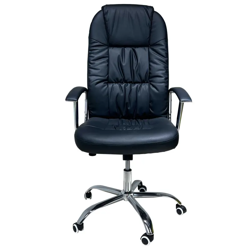 Metal legs. Rising - falling, adjustable mechanism. The seat and backrest are made of high-quality fabric