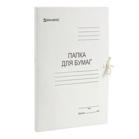 Папка для бумаг на ленточках, формат А4 380 гр/м2.