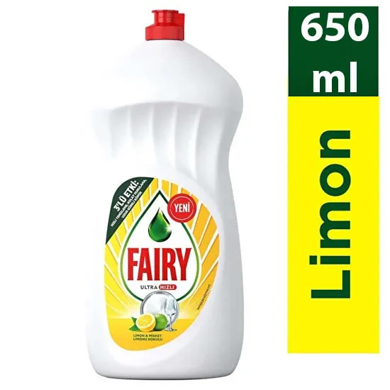 Dish washing liquid, 650 ml (assorted).