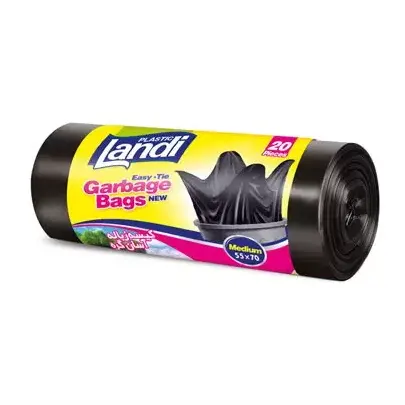 Garbage packs for 60 l, 15 pcs, with longer edges