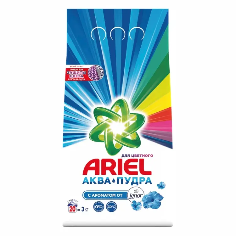 Լվացքի փոշի Ariel, ավտոմատ, 3 կգ