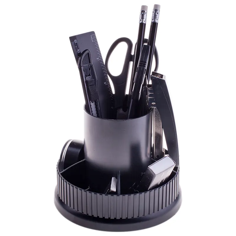 Desktop set black, 12 items, "Carousel".