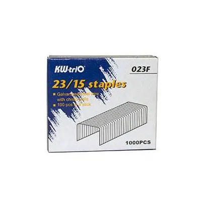 Staples No 23/15, 1000 pcs, staples 100-130 pages