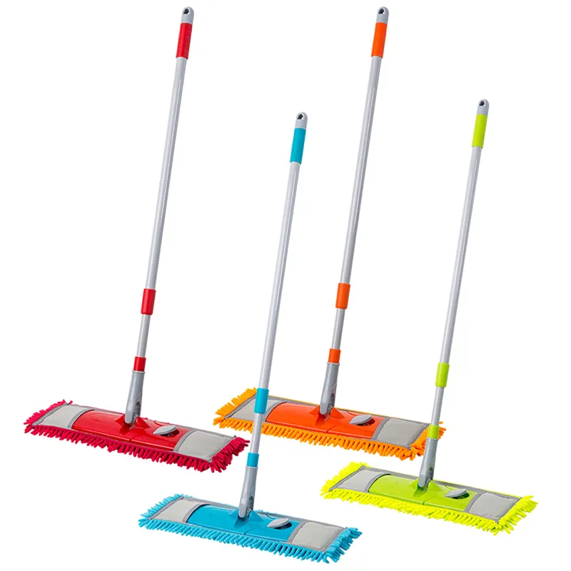 Floor cleaning rectangular MOP. Handle - 120 cm, header 40 см.