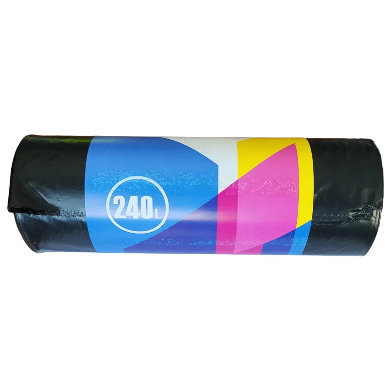 Աղբի տոպրակներ ամուր, 240լ տարողությամբ, 10 հատ