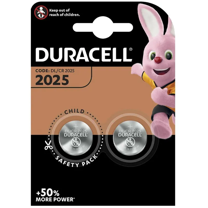 Battery 2025 (2 pcs), 3 volts, LITHIUM