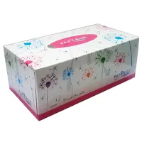 Салфетки 3-х слойные в прямоугольной коробке, размер 23x8.5x11.5 см, 100 шт