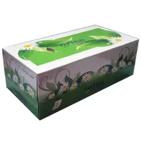 Салфетки 2-х слойные, в прямоугольной коробке, размер 22.5x7.5x11 см, 150 шт