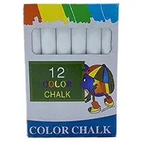 Կավիճ 12 հատ, սպիտակ։