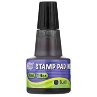 Stamp Ink 30 ml, black.