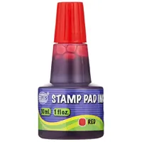 Stamp Ink 30 ml, red.