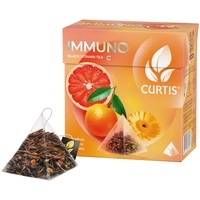 Թեյ Curtis բուրգաձև, փաթեթում 20 հատ, Immuno, Black Vitamin tea, C