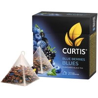 Թեյ Curtis բուրգաձև, փաթեթում 20 հատ, Blue berries.