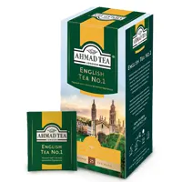 Ahmad tea, English Tea No1, 25 tea bags per pack.