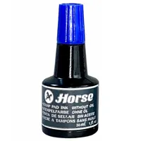 Stamp Ink 30 ml., blue.