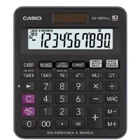 Desktop calculator MJ 100D, 10 digits, middle size, dual power (12 cm*14 cm)