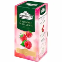 Black Tea, Ahmad in packets. 25 bags per box, Raspberry Indulgence.