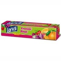 P/E bag for food storage with a roll. 24 pieces in a box, size 25*35 cm