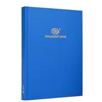 Manuscript book, A5 hard cover,96 pages (2QR)., lined.