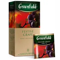 Tea bags, 25 bags per box, Festive Grape.