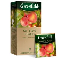 Tea bags, 25 bags per box, Mellow Peach. 