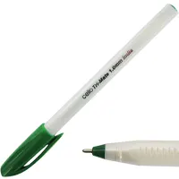 Ball pen Cello TriMate, writing thickness 1.0 mm, green.