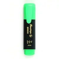 Text marker,, green.