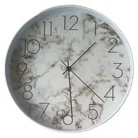 Wall watch , diameter 30 cm, white.