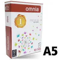 Թուղթ A5, 80գր, տպիչների համար, 500 էջ, սպիտակ