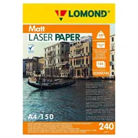 Бумага A4, 150 թերթ, 240 гр, для лазерных принтеров, Lomond 0300741