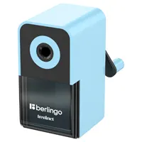 Mechanical sharpener Berlingo "Instinct", assorted colors, plastic body