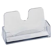 Այցեքարտերի հենակալ, թափանցիկ 40 * 100 մմ