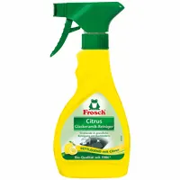 Citrus Glass ceramic cleaner Frosch, 300 ml. Removes any kind of dirt on induction and glass ceramic hobs.