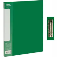 Folder with clip, A4 format, cover thickness 700 microns, green