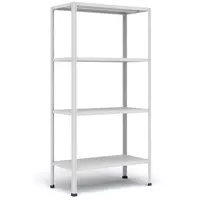 Мetal rack 4 shelves, the maximum loading of one shelf is 100 kg. Size H*W*D 2000*1000*600 sm. Delivery within 3 business days.