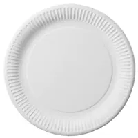 Թղթե ափսե, միանգամյա օգտագործման, տրամագիծը 22սմ, 20 հատ