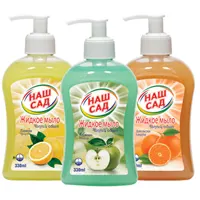 Liquid soap, 330 ml (assorted).