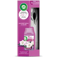 Automatic spray - freshner AirWick. You can use the adjuster to control the fragrance intensity to suit your mood. Also botton is available for additional freshning