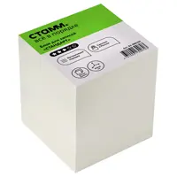Sticky Notes, 80 x 80 x 80 mm, white