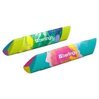 Eraser, colorful, triangular 80 x 15 x 15 mm