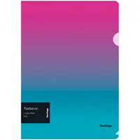 Corner file, A4 format, 200 microns, blue/pink