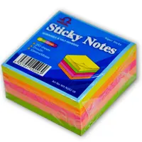 Sticky Notes, 51mm x 51mm, 250 pages, 4 colors.