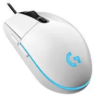 Проводная мышь Logitech G102, 8000 dpi, соединение USB, белая (L910-005824)