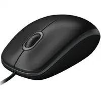 Проводная мышь, Logitech B100 черная (L910-003357)