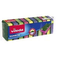 Sponge Vileda, Rainbow, 10 pcs