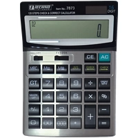 Հաշվիչ սեղանի Techno 7873-16, 16 նիշ, միջին չափի,  սնուցման 2 աղբյուր (15սմ*21սմ)