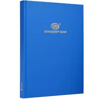 Manuscript book A4,  hard cover, 96 pages (2QR), square.