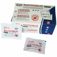 Влажные салфетки, каждый в индивидуальной упаковке, 30 штук